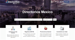 Desktop Screenshot of directoriosmexico.net
