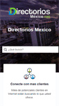 Mobile Screenshot of directoriosmexico.net